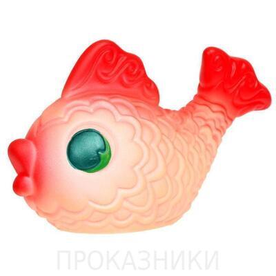 Резиновая игрушка "Золотая рыбка"